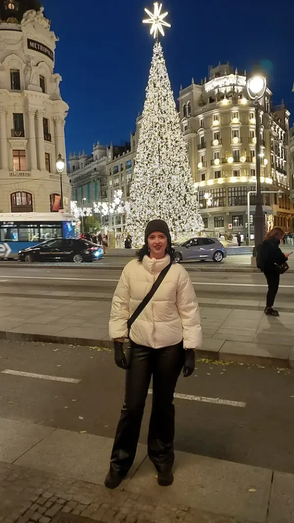 Iluminação de Natal em Madrid